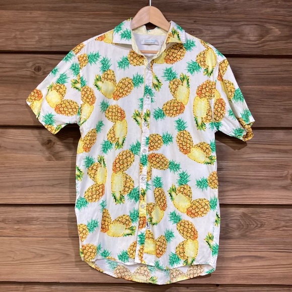Men’s Jimmy Stewart, Pineapple Shirt - Picture 1 of 6